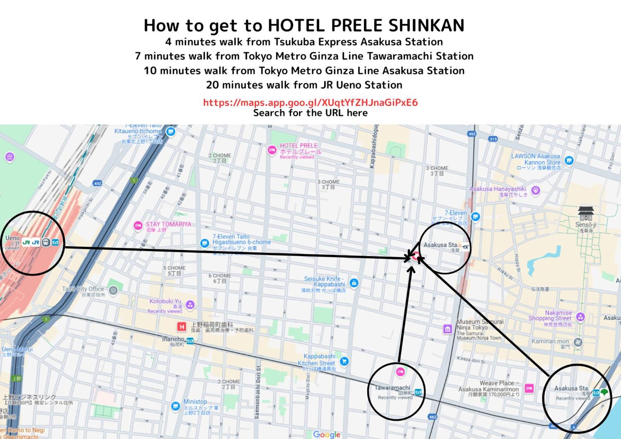 Hotel Prele Tokyo Eksteriør billede